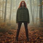 Cloud Puffer Jacket in Olive Serenity