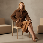 Cloud Puffer Jacket in Mocha Essence