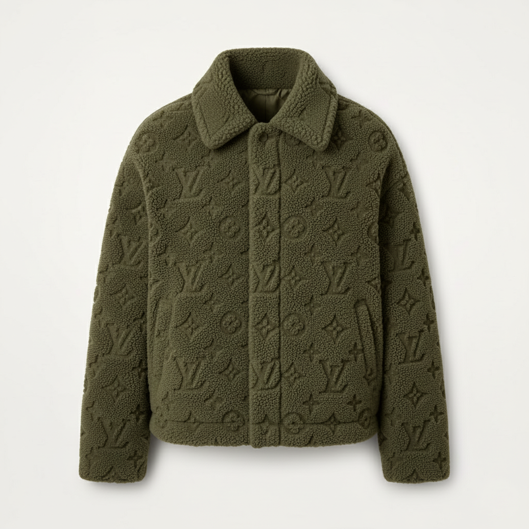 Cloud Puffer Jacket in Olive Serenity