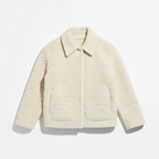 Cloud Puffer Jacket in Ivory Whisper