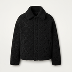 Cloud Puffer Jacket in Midnight Noir