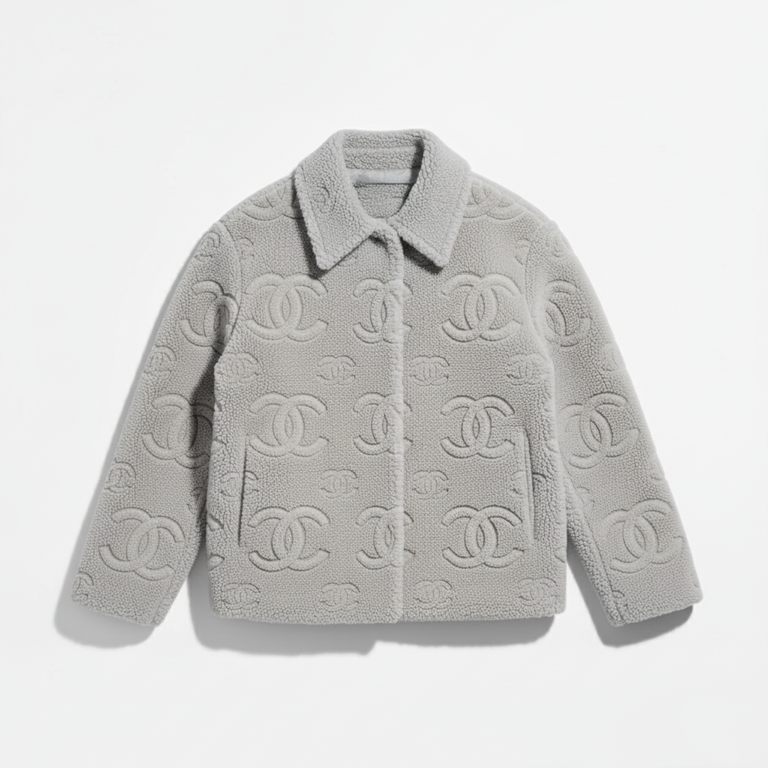 Cloud Puffer Jacket in Silver Mist